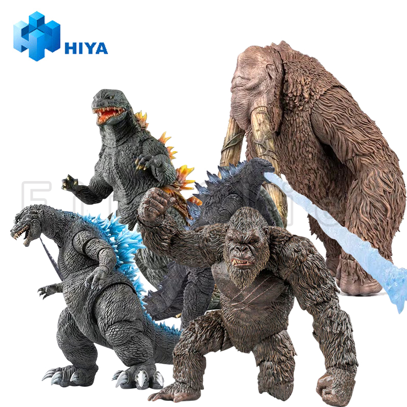 Model Kit Godzilla - Figura de Ação HIYA de 18CM,