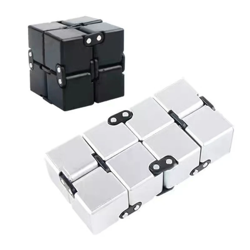 Model Kit Infinite Dimension - Cubo infinito de metal, brinquedo para
