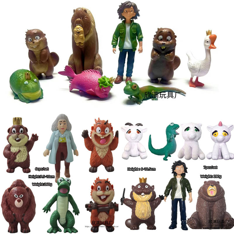 Model Kit Lizard - Novo Conjunto de Figuras de Ação