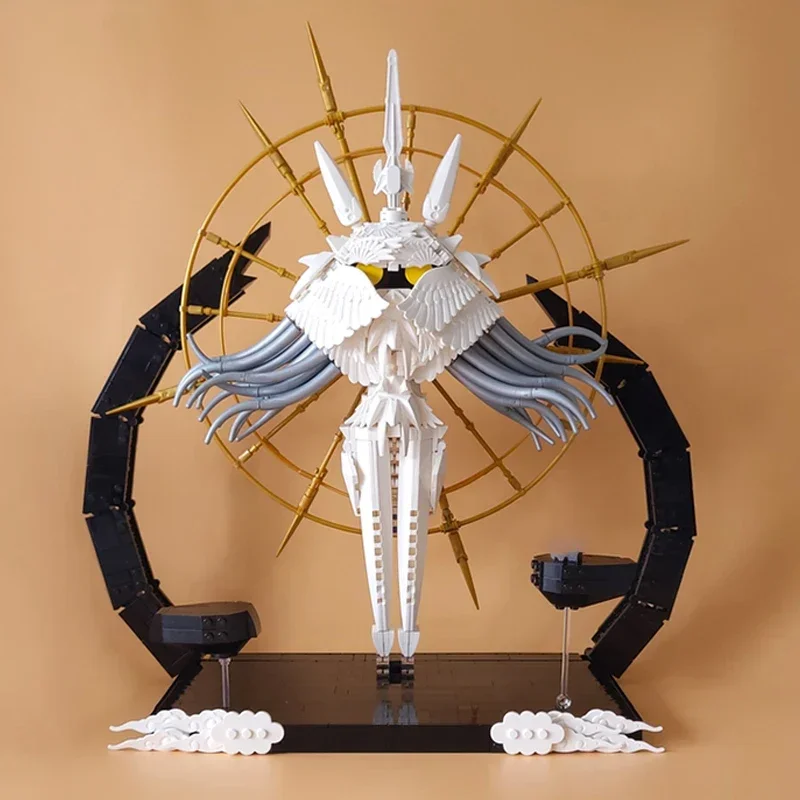 Model Kit Knight - Jogo popular anjo modelo moc tijolos