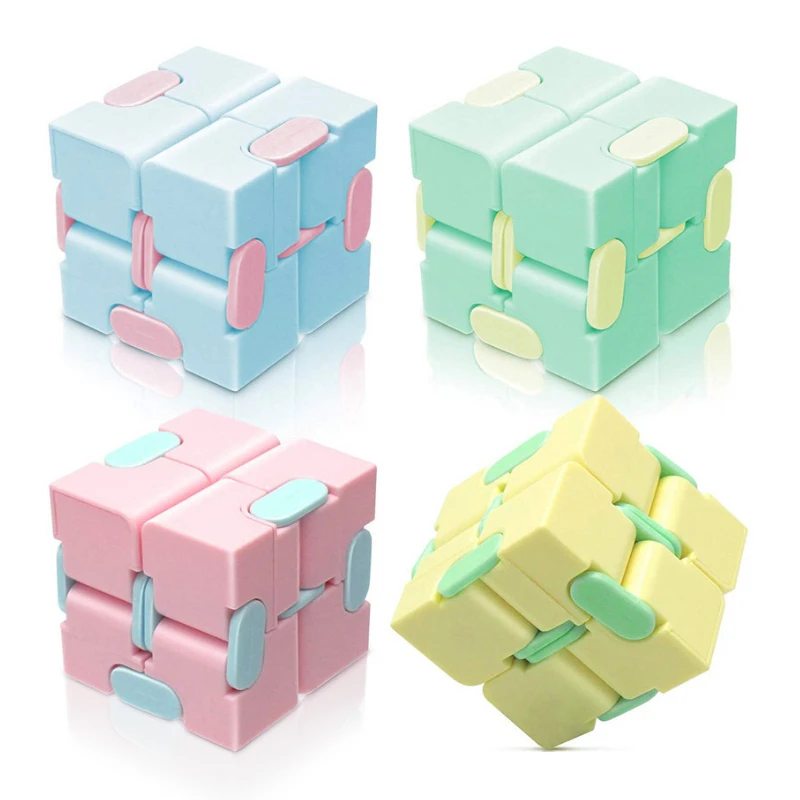 Model Kit Infinite Dimension - Cubo Mágico Antiestresse Infinito, Brinquedo Sensorial