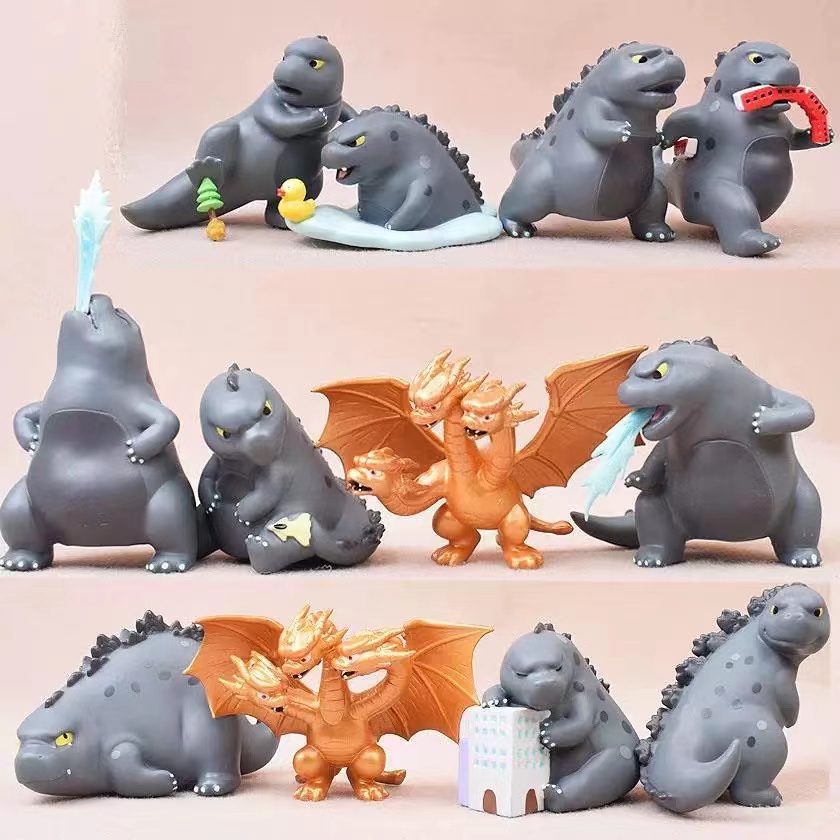 Model Kit Godzilla - Godzilla rei coleção godzilla figuras de