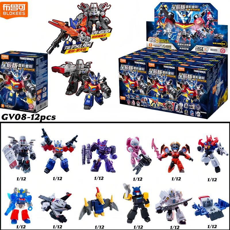 Model Kit Blokees - Em Estoque Blokees Transformers GV08 12PCS