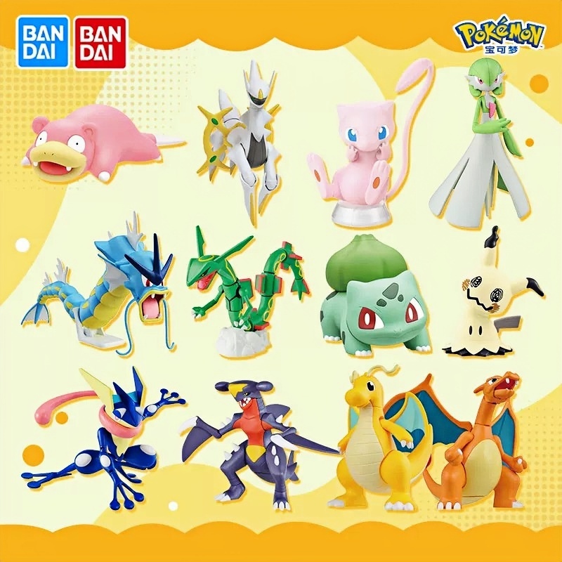 Model Kit Quick Mew - Kit de Montagem de Bonecos de