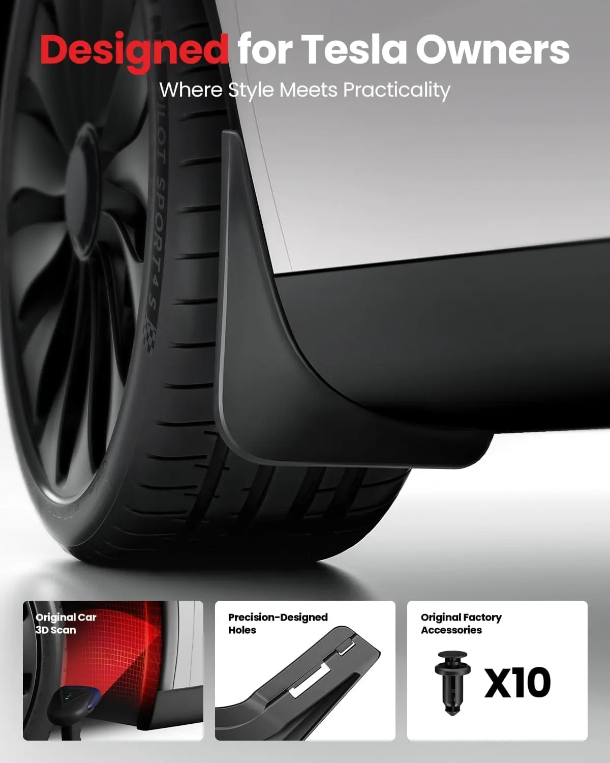 Model Kit Instructions - Para Tesla Model Y e Model