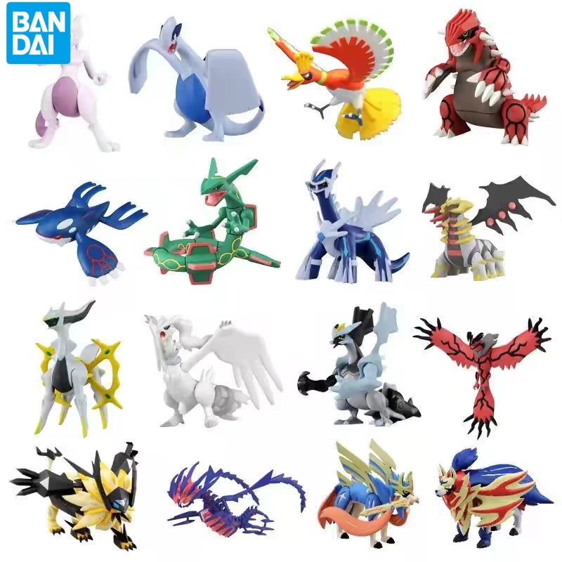Model Kit Quick Mew - Quente original bandai pokemon modelo kit