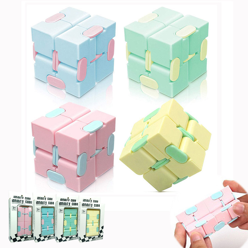 Model Kit Infinite Dimension - Cubo mágico de quebra-cabeça, brinquedos antiestresse