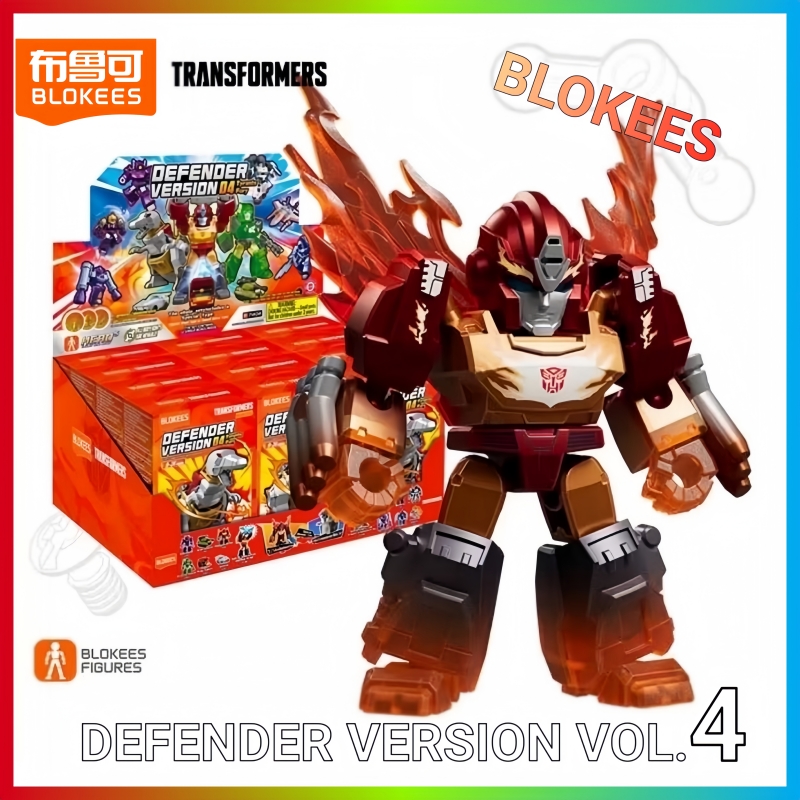 Model Kit Rodimus - Figura de Ação Hot Blokees Transformers