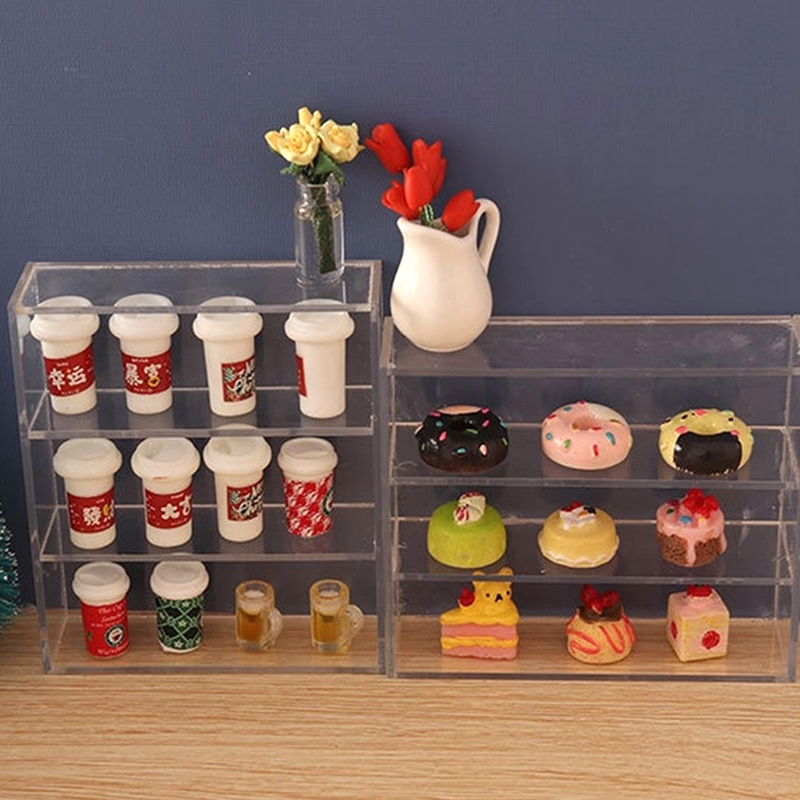 1pc 1:12 casa de bonecas em mi - Model Kitchen Set avaliação e preço