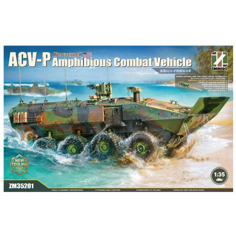 ZM35201 Zimi 1/35 ACV-D Kit de - Model Kit Italeri avaliação e preço