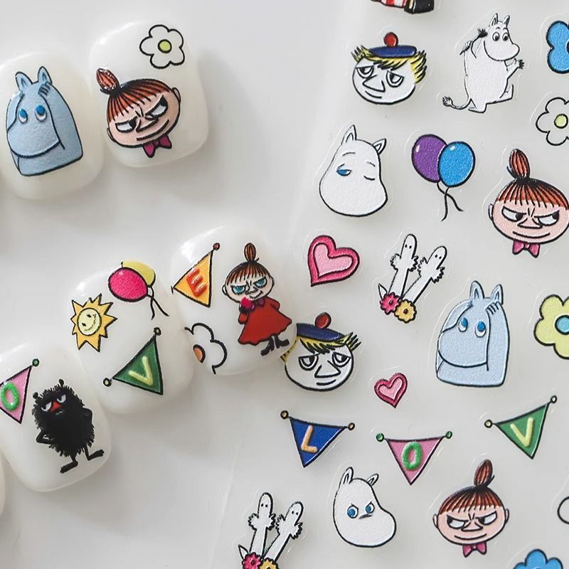 Adesivo de Unha Moomin: Novo,  - Model Kit Game avaliação e preço