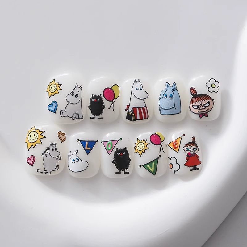Adesivo de Unha Moomin: Novo,  - Model Kit Game avaliação e preço