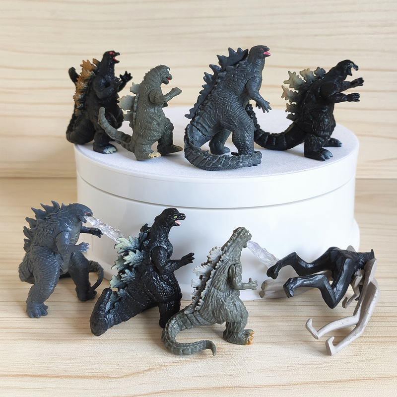 8 Pçs/set Godzilla King Ghidor - Model Kit Godzilla avaliação e preço