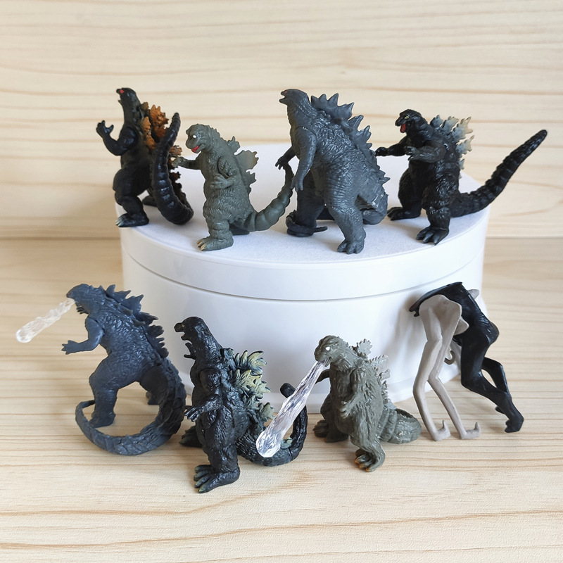 8 Pçs/set Godzilla King Ghidor - Model Kit Godzilla avaliação e preço