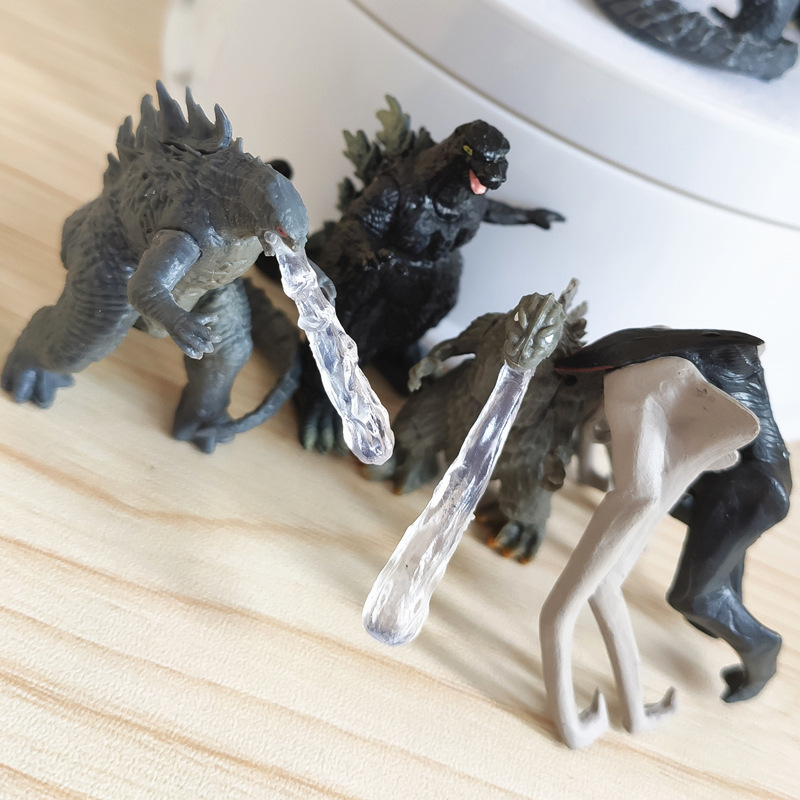 8 Pçs/set Godzilla King Ghidor - Model Kit Godzilla avaliação e preço