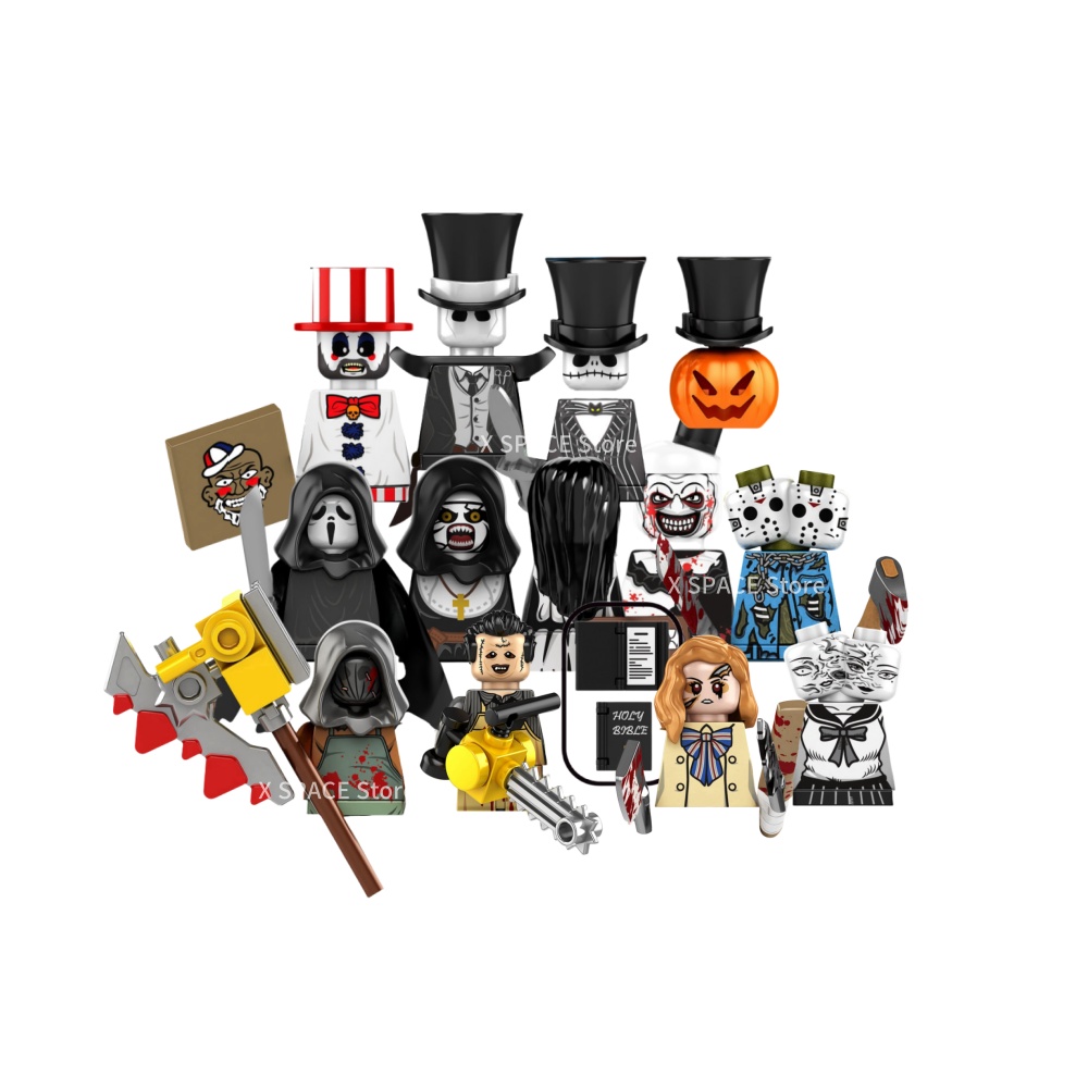 Série de filmes de terror cinz - Model Kit Vs Action Figure avaliação e preço