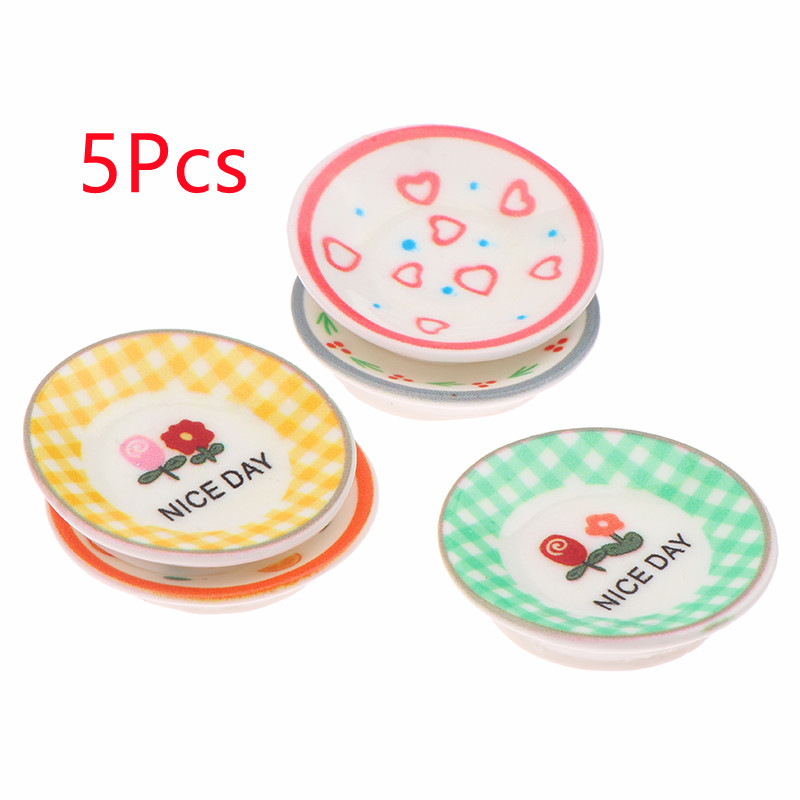 5 pçs 1/12 casa de bonecas min - Model Kitchen Set avaliação e preço