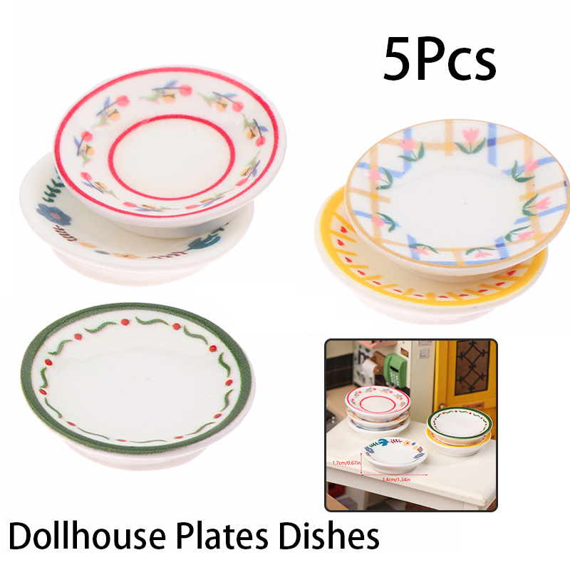 5 pçs 1/12 casa de bonecas min - Model Kitchen Set avaliação e preço