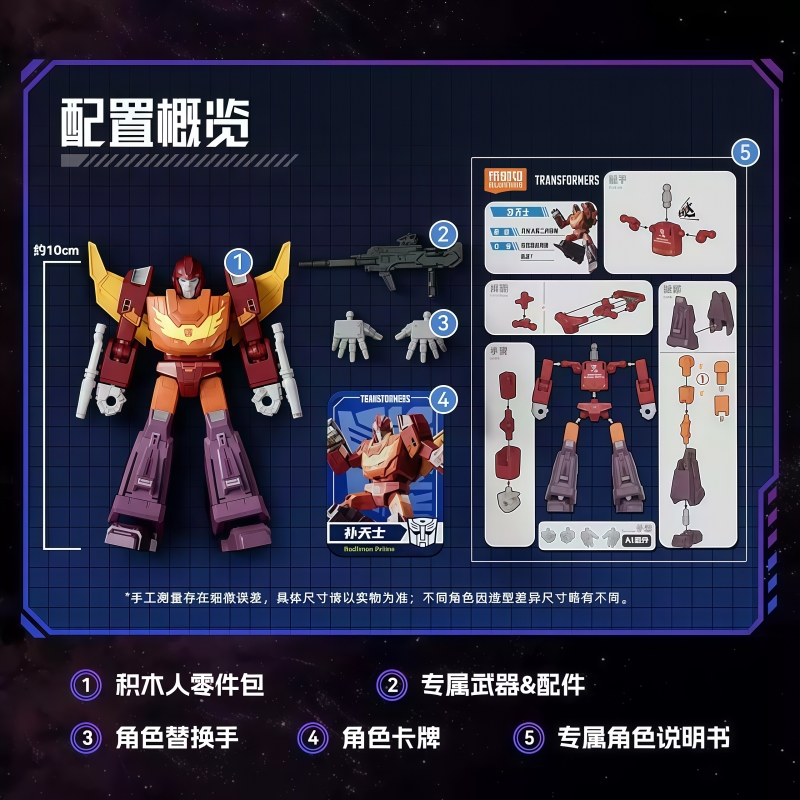 BLOKEES Transformers Wave10 Ag - Model Kit Rodimus avaliação e preço