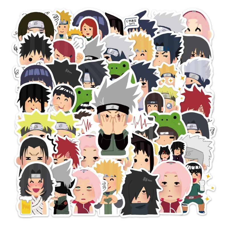 85pcs Adesivos de Expressão Bi - Model Kit Naruto avaliação e preço