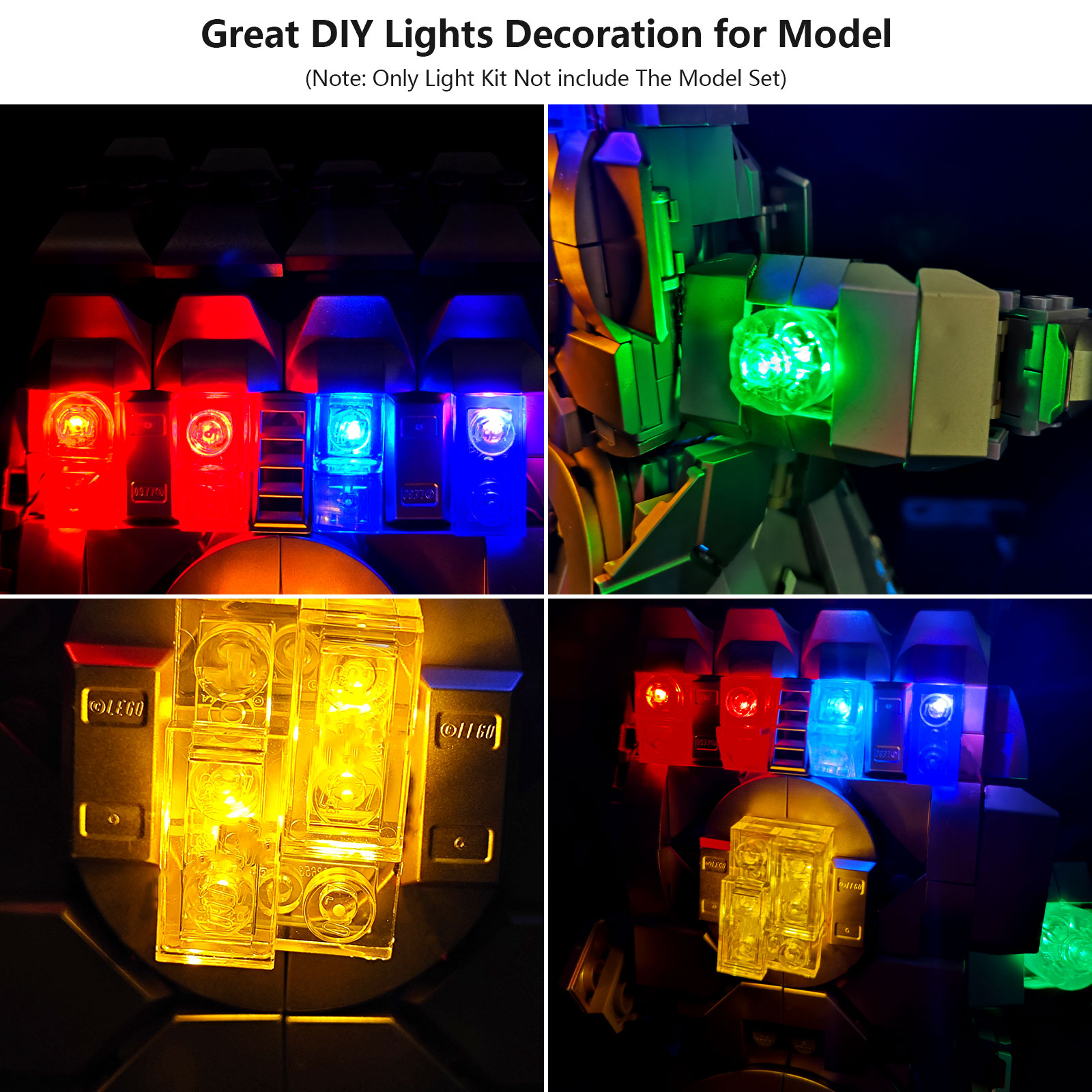 Kit de iluminação LED LYBMTWF  - Model Kit Instructions avaliação e preço