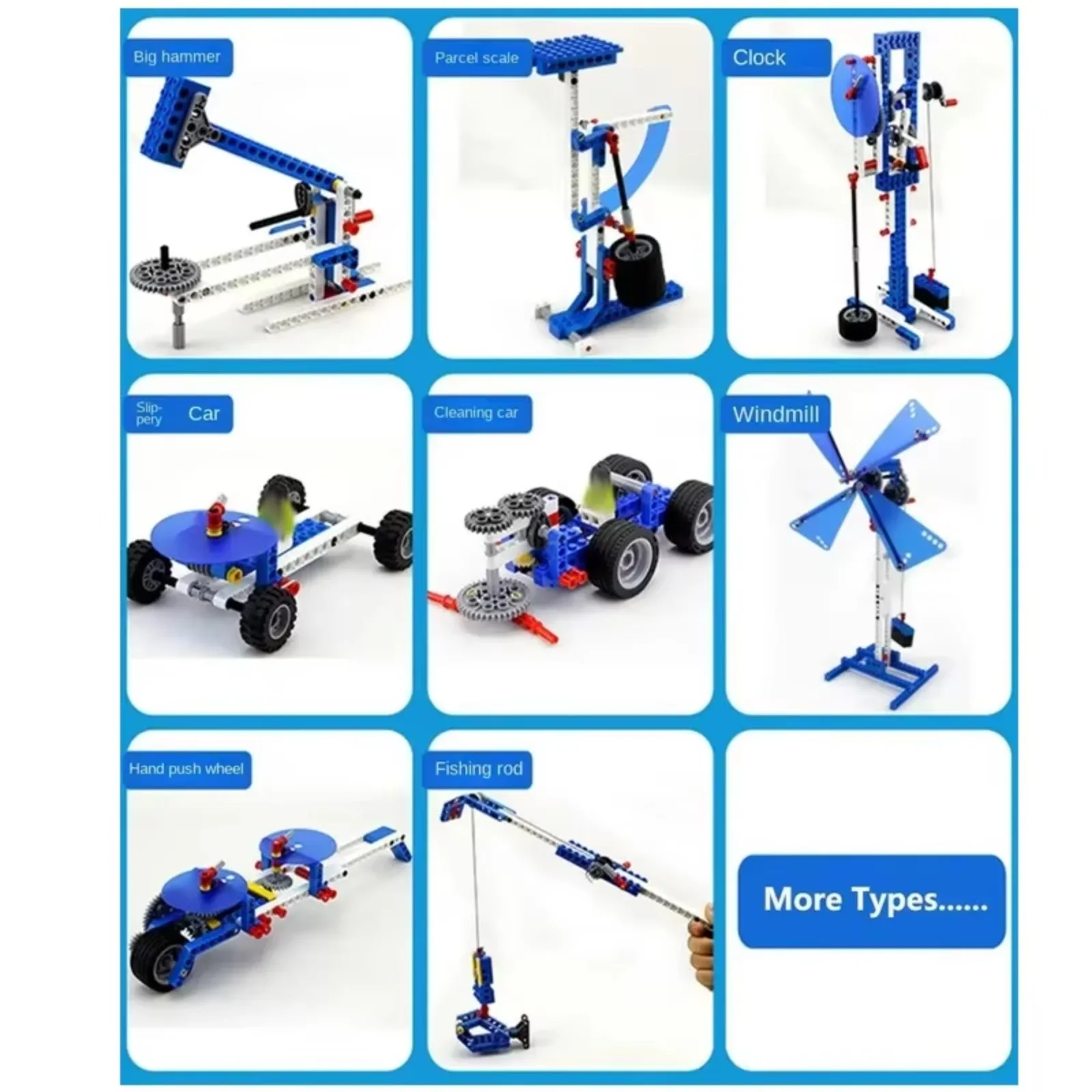 Kit de Blocos de Construção Té - Model Kit Instructions avaliação e preço