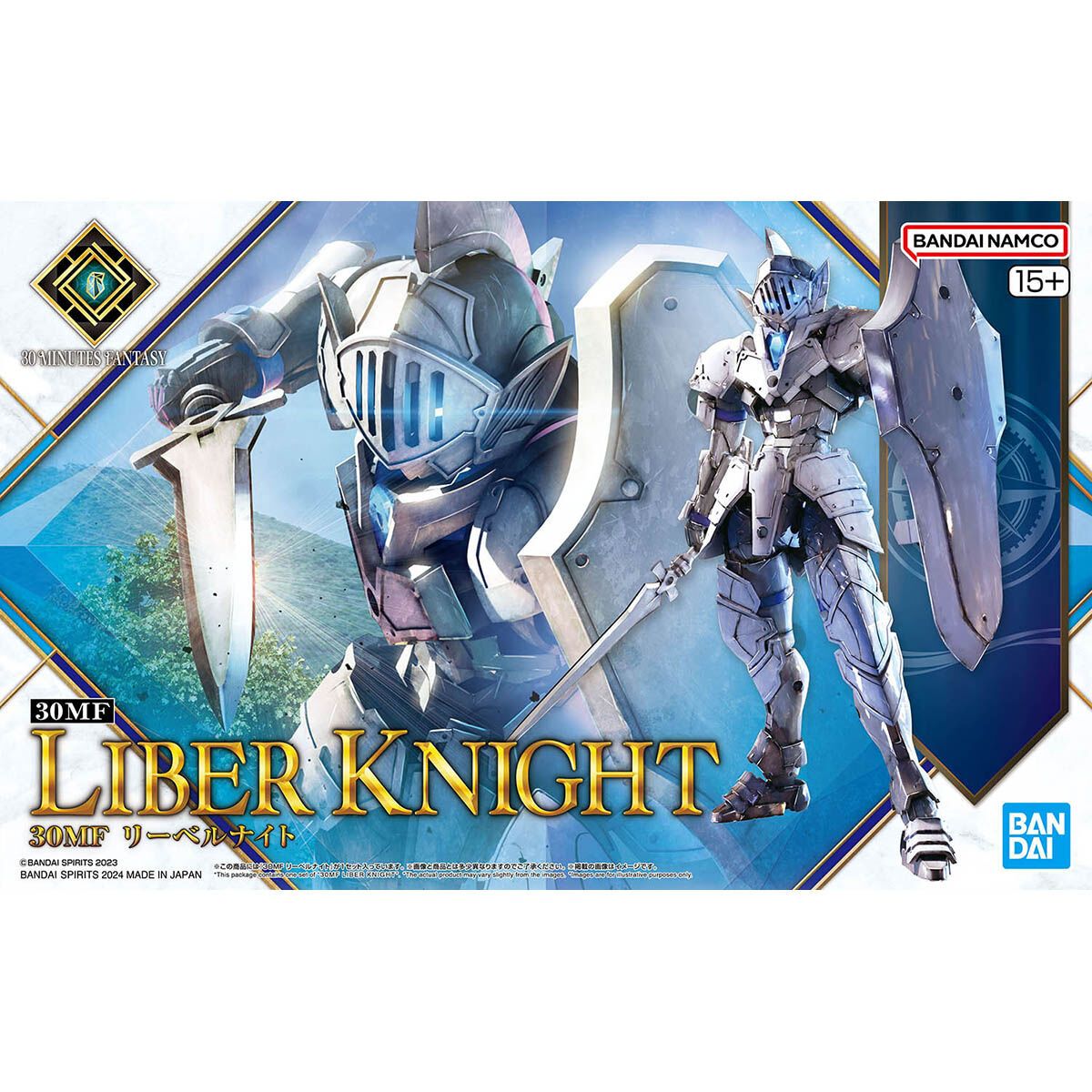 BANDAI Original 30MF 01 Liber  - Model Kit Knight avaliação e preço