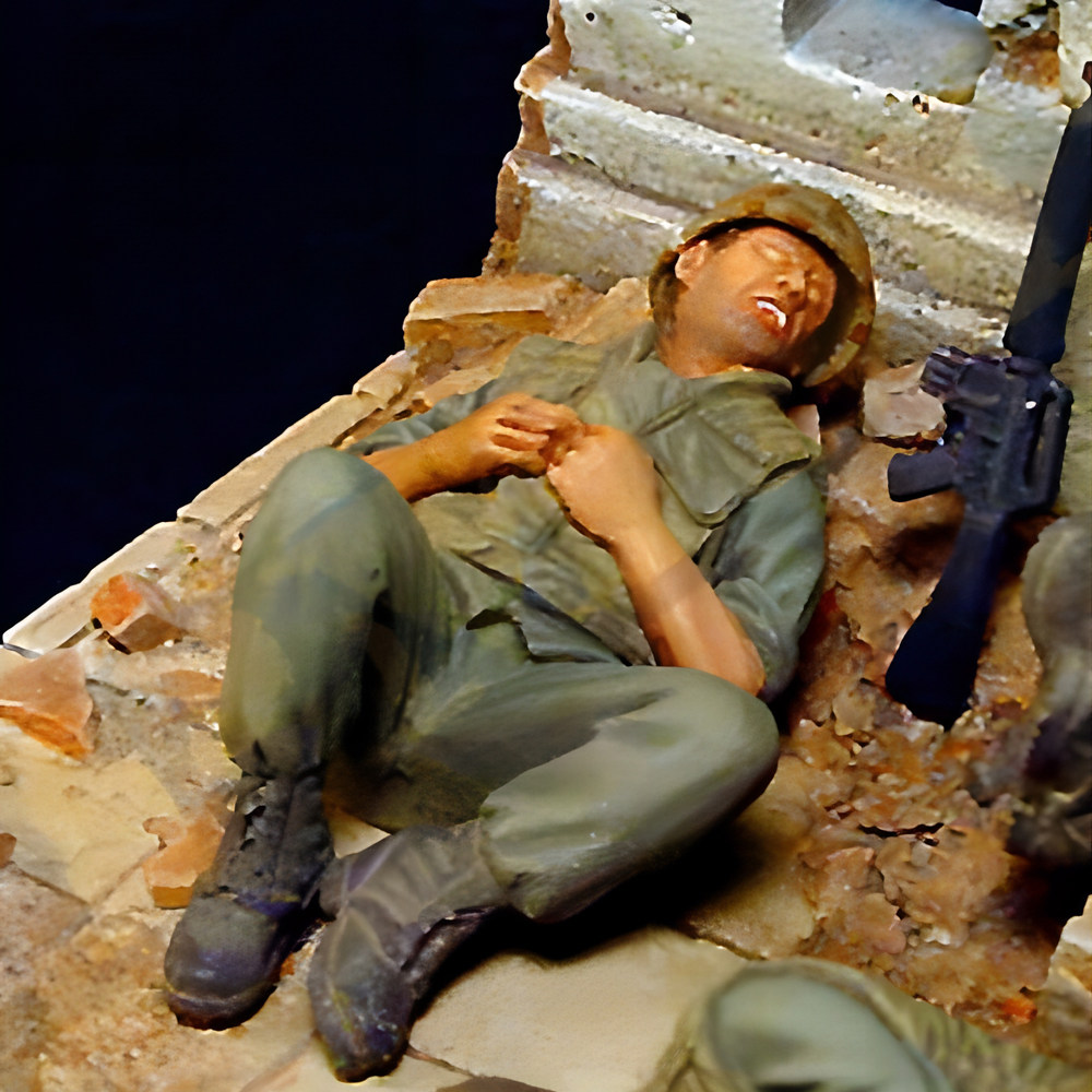 Modelo em Resina Fundida 1/35  - Model Kit Italeri avaliação e preço