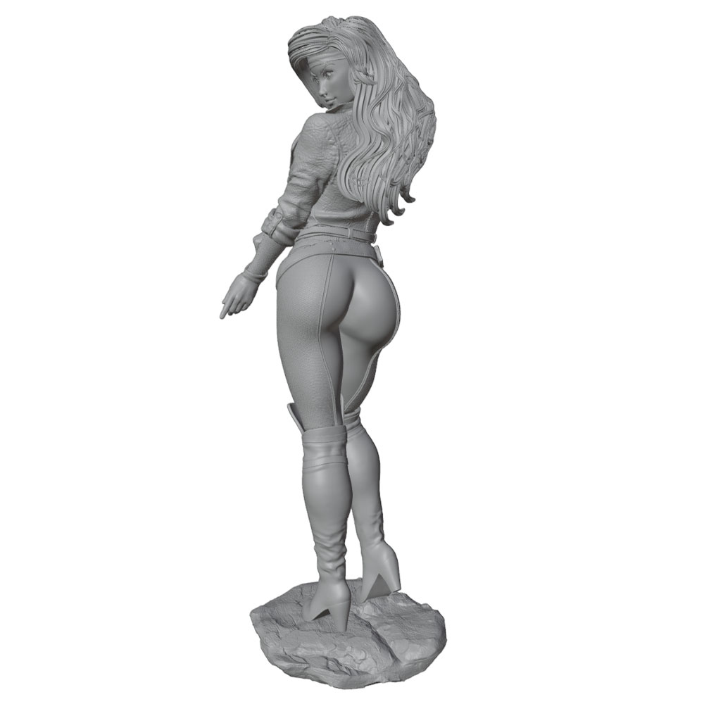 Personagem feminino realista e - Model Kit Hg avaliação e preço
