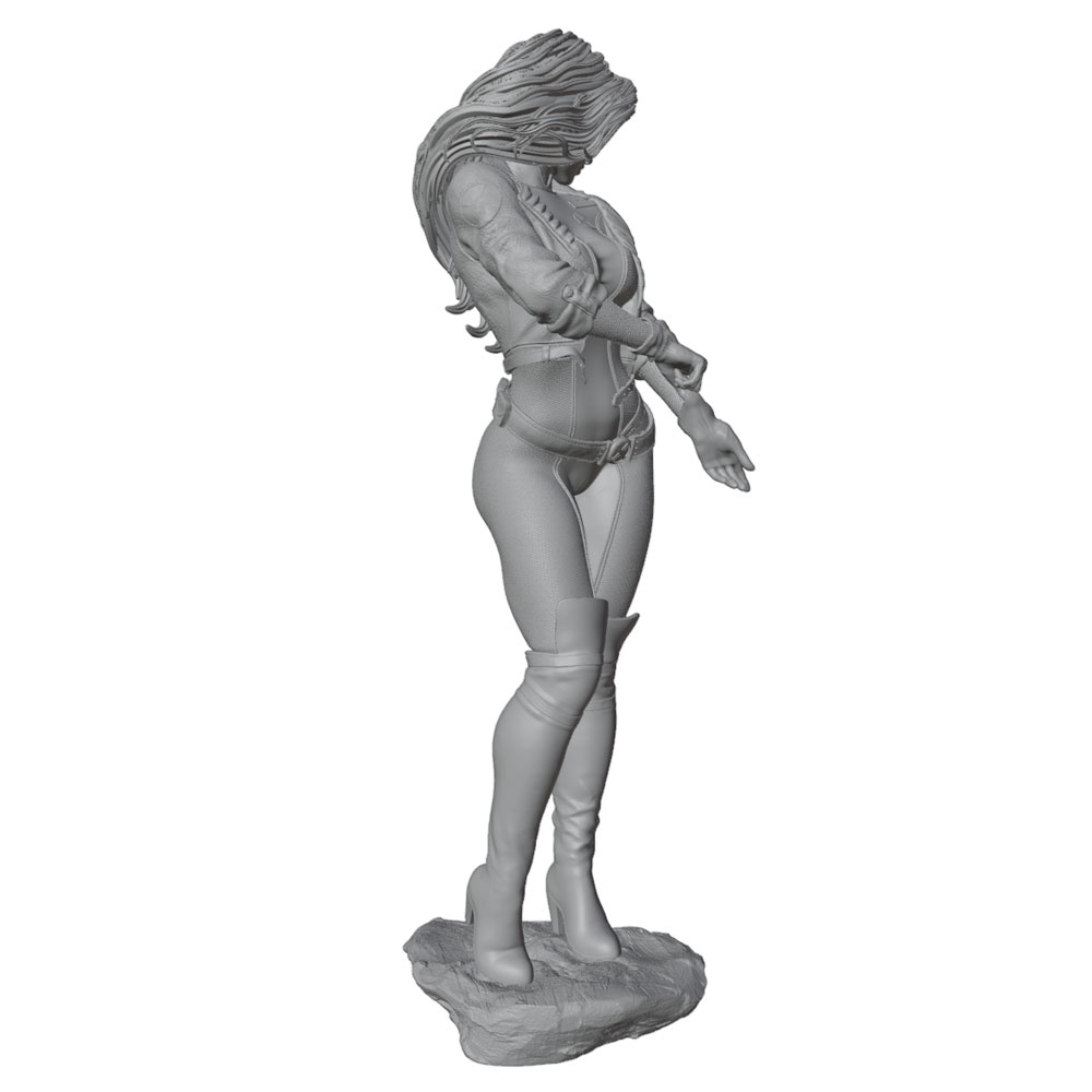 Personagem feminino realista e - Model Kit Hg avaliação e preço
