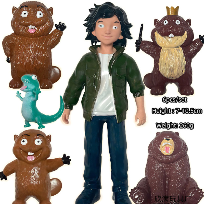 Novo Conjunto de Figuras de Aç - Model Kit Lizard avaliação e preço