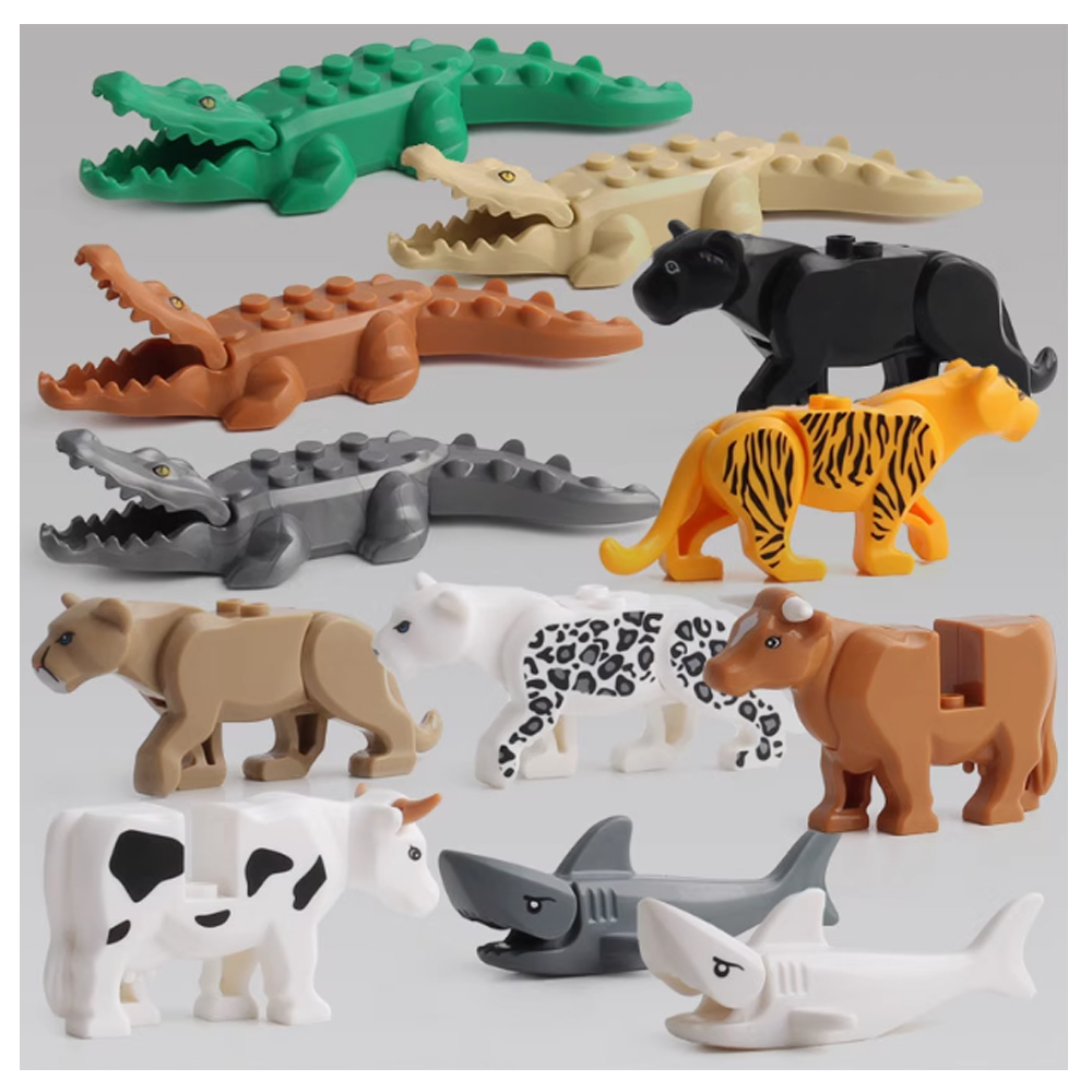 Moc cidade animal blocos de co - Model Kit Lizard avaliação e preço