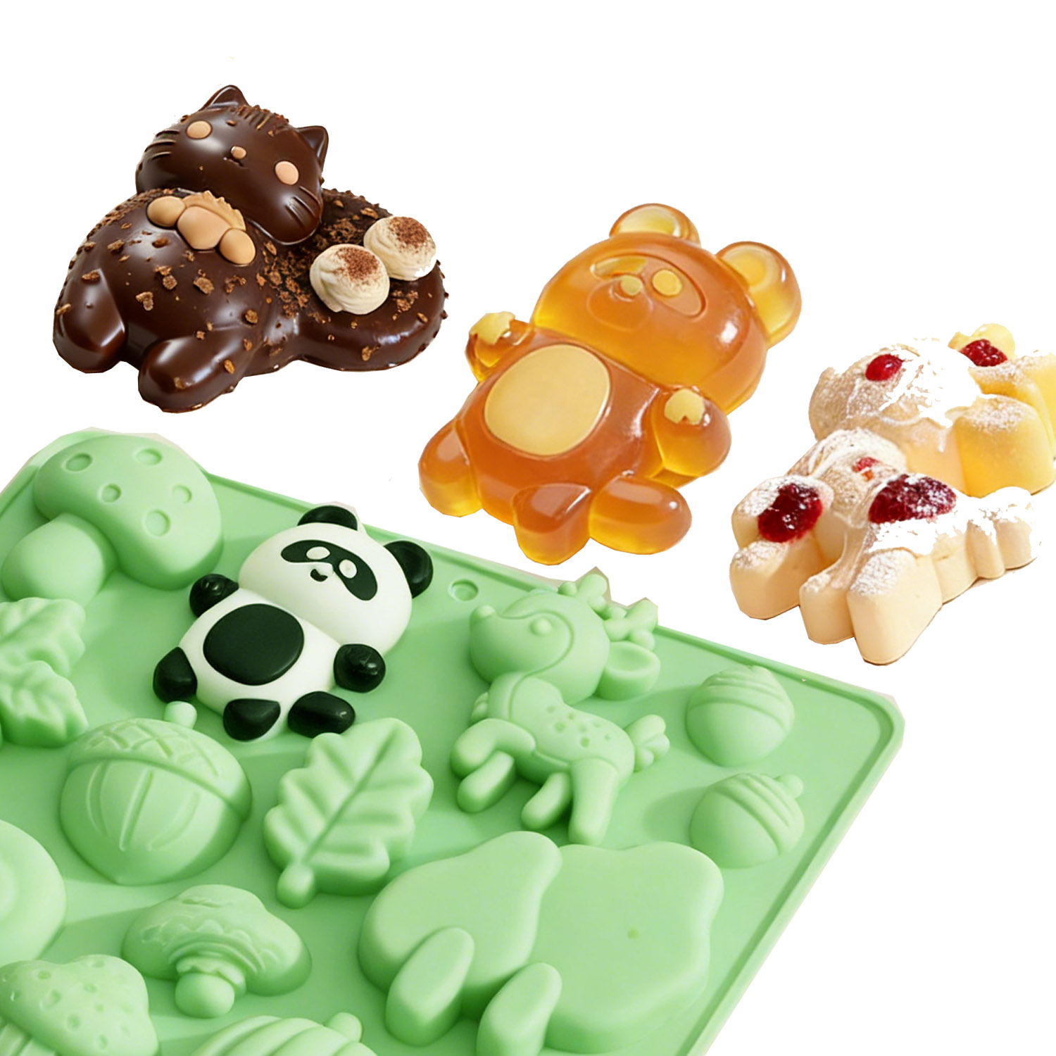 Forma de Silicone para Bolo em - Model Kitchen Set avaliação e preço