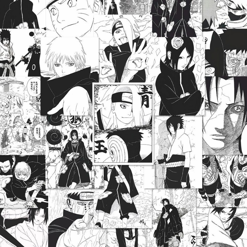 Novos adesivos criativos do Na - Model Kit Naruto avaliação e preço