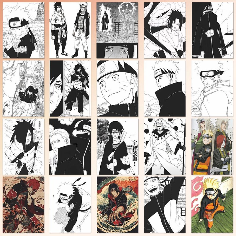 Novos adesivos criativos do Na - Model Kit Naruto avaliação e preço
