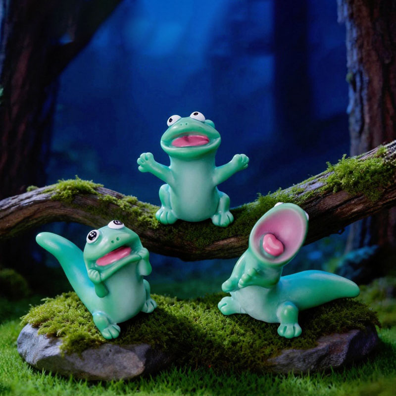 Conjunto de 5 Peças de Figuras - Model Kit Lizard avaliação e preço
